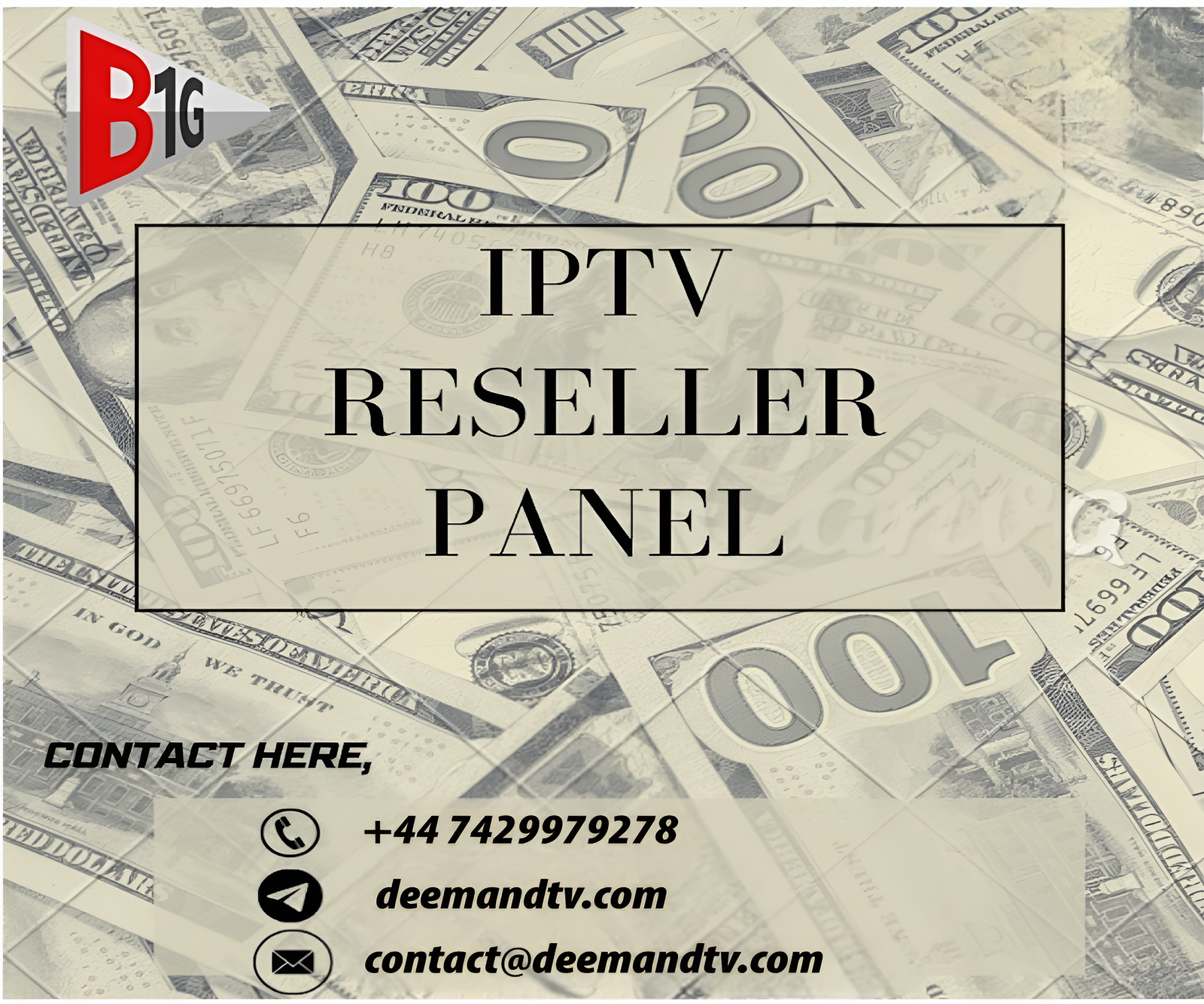 B1G IPTV Panel